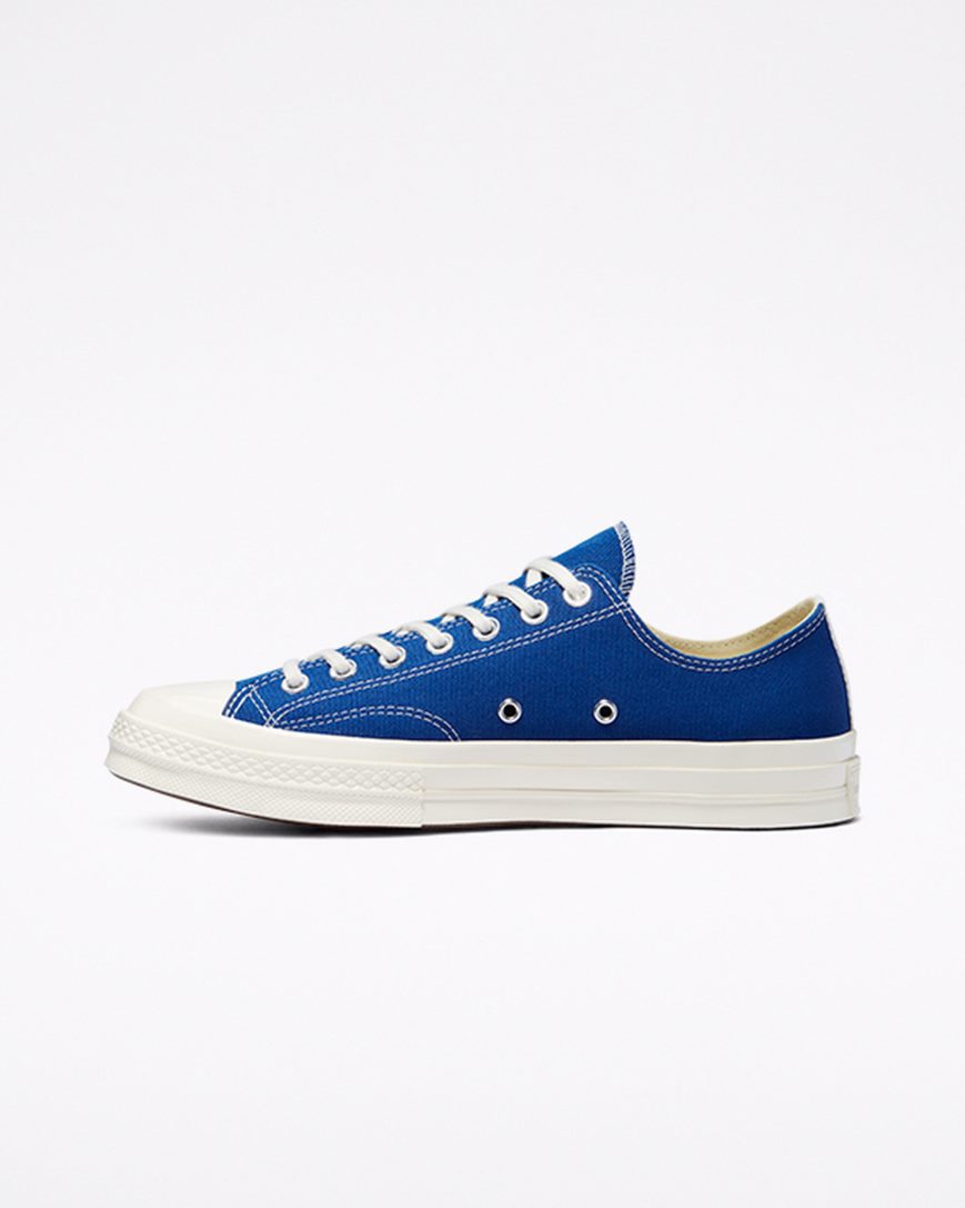 Tenisky Nizke Converse x Comme des Garçons PLAY Chuck 70 Damske Modre Čierne | SK WA5GH6